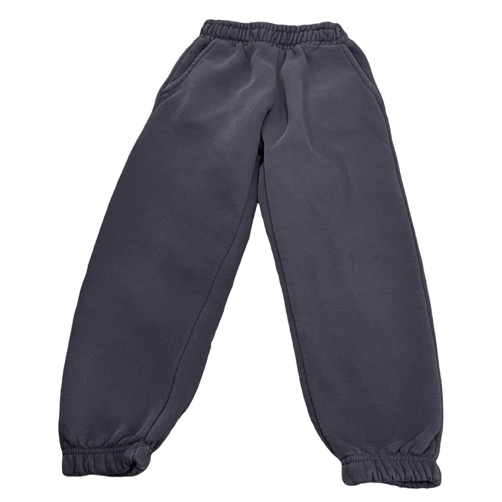 GUC Zara Girls Size 8 Elastic Waist Charcoal Grey Jogger Pants
